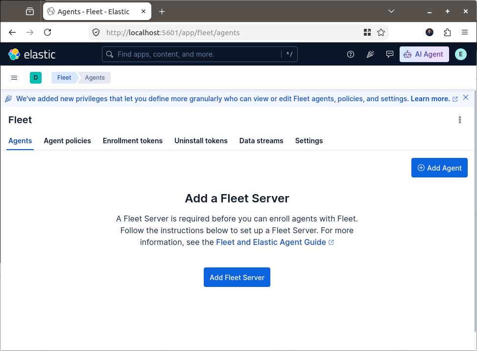Add a Fleet Server