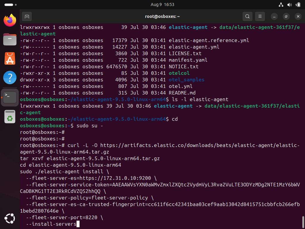 Fleet Server Failed Installation Script