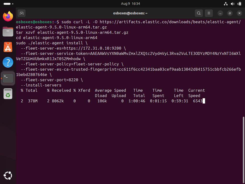 Fleet Server Installation Script