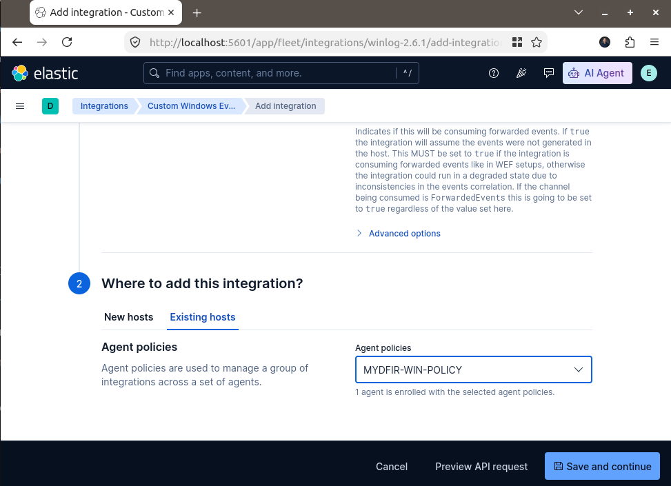 Integration Agent Policy